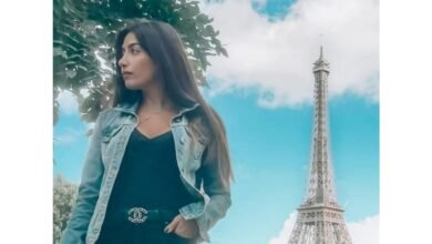 صورة توضيحية - عارضة الازياء Elsa Boulos في العاصمة الفرنسية باريس