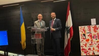صورة توضيحية - السفارة الأوكرانية في لبنان تكرم القنصل العام الأوكراني في سوريا تامر التونسي