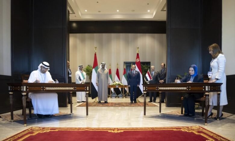 الإمارات ومصر تتفقان على إنشاء محطة عالمية لطاقة الرياح