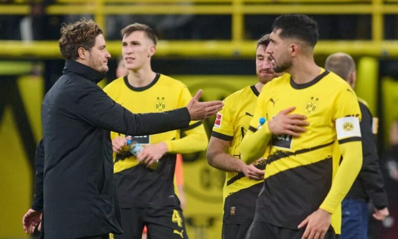 دورتموند يسيطر وينهي الشوط الأول بهدفين أمام هامبورغ