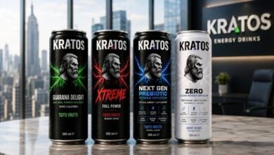 KRATOS Energy Drink Powered by Natural Guarana