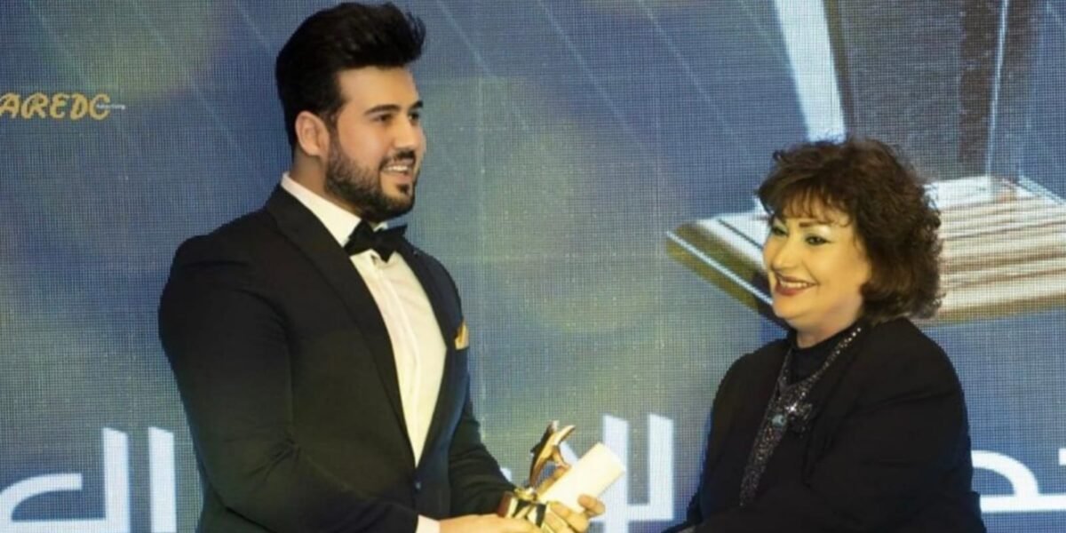 Mhamad AlAmer مكرماً في مهرجان التميز و الإبداع