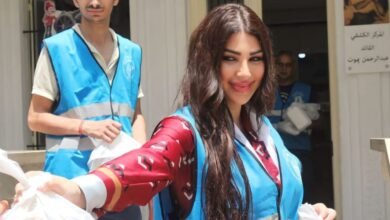 سفيرة النوايا الحسنة زينة سلامة في بيروت للمشاركة في مبادرة المطبخ المركزي الخيرية